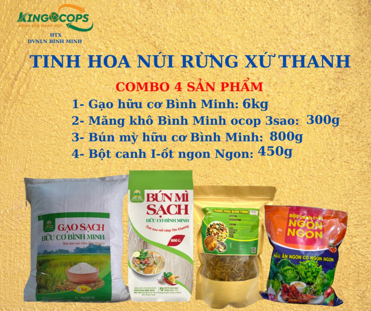 COMBO TINH HOA NÚI RỪNG XỨ THANH 2