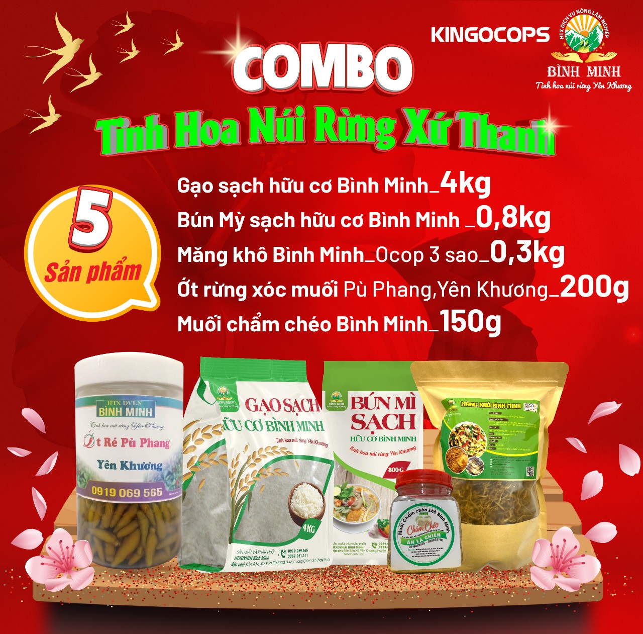 COMBO TINH HOA NÚI RỪNG XỨ THANH